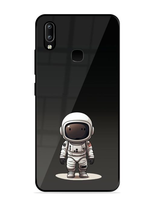 Neon Astronaut Glossy Soft Edge Case for Vivo Y91 Chachhi