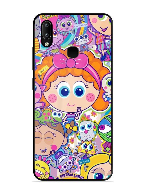 Distroller Friends Glossy Soft Edge Case for Vivo Y91 Chachhi