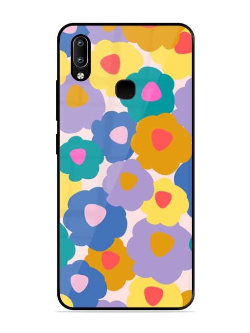 Flower Power Glossy Soft Edge Case for Vivo Y91 Chachhi