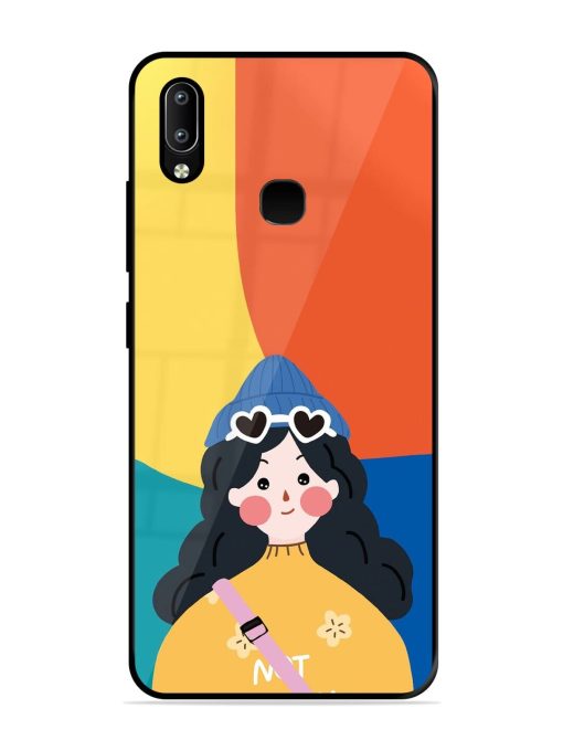 Colorful Vibes Glossy Soft Edge Case for Vivo Y91 Chachhi