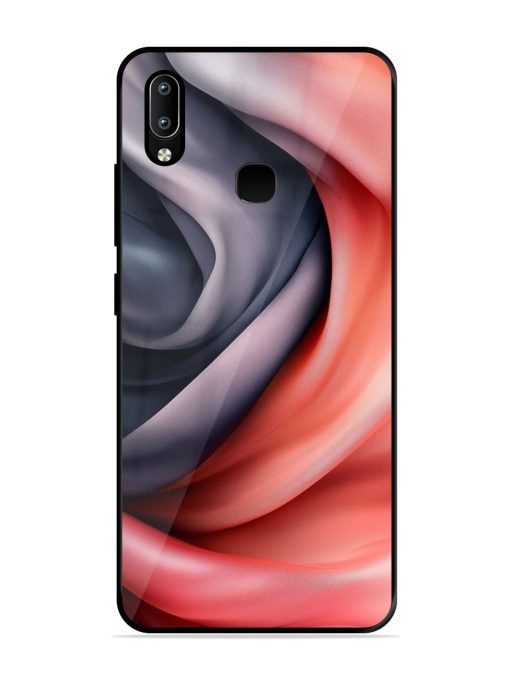 Swirling Silk Glossy Soft Edge Case for Vivo Y91 Chachhi