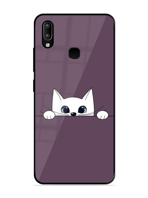 Peek-A-Boo Kitty Glossy Soft Edge Case for Vivo Y91 Chachhi