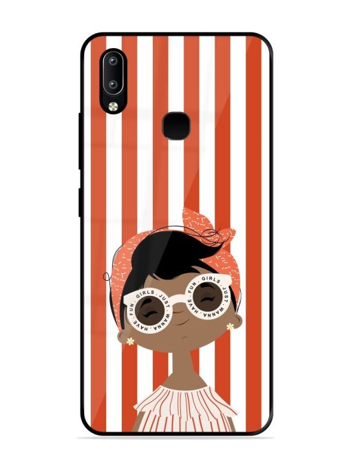 Girls Just Wanna Have Fun Glossy Soft Edge Case for Vivo Y91 Chachhi