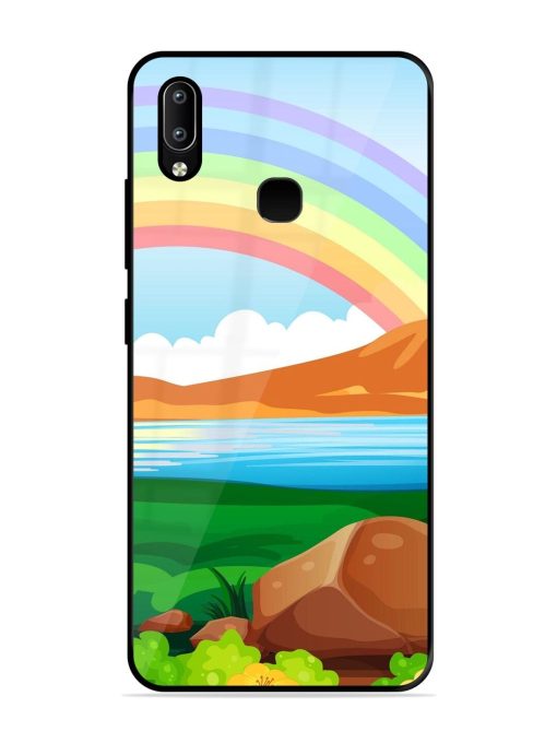 Rainbow Over The Lake Glossy Soft Edge Case for Vivo Y91 Chachhi