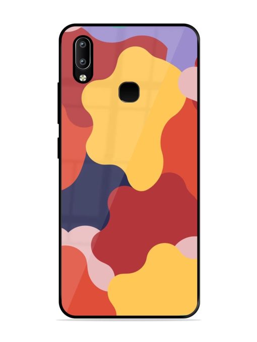 Gooey Color Chaos Glossy Soft Edge Case for Vivo Y91 Chachhi