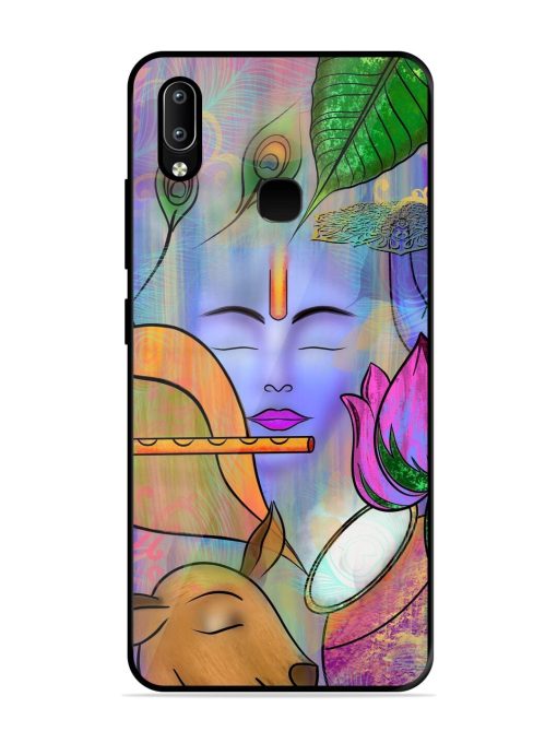 Divine Serenity Glossy Soft Edge Case for Vivo Y91 Chachhi