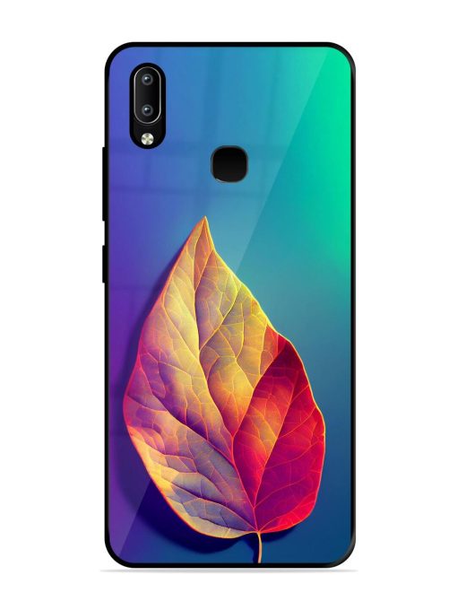 Autumn'S Embrace Glossy Soft Edge Case for Vivo Y91 Chachhi