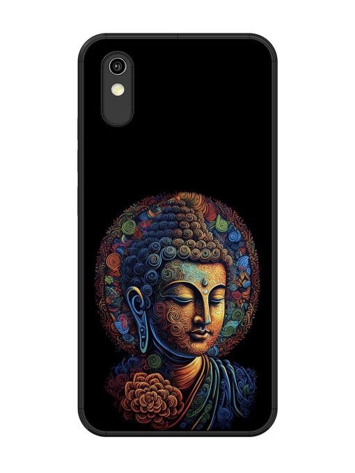 Stained Glass Serenity Glossy Soft Edge Case for Vivo Y91I Chachhi