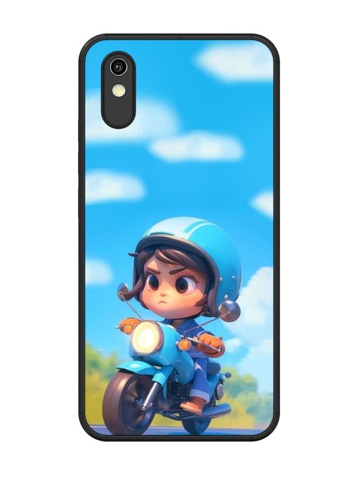 Little Rider Glossy Soft Edge Case for Vivo Y91I Chachhi