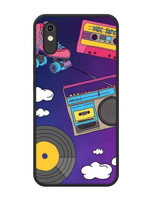 Retro Vibes Glossy Soft Edge Case for Vivo Y91I Chachhi