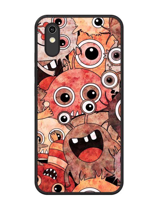 Monster Mash Glossy Soft Edge Case for Vivo Y91I Chachhi