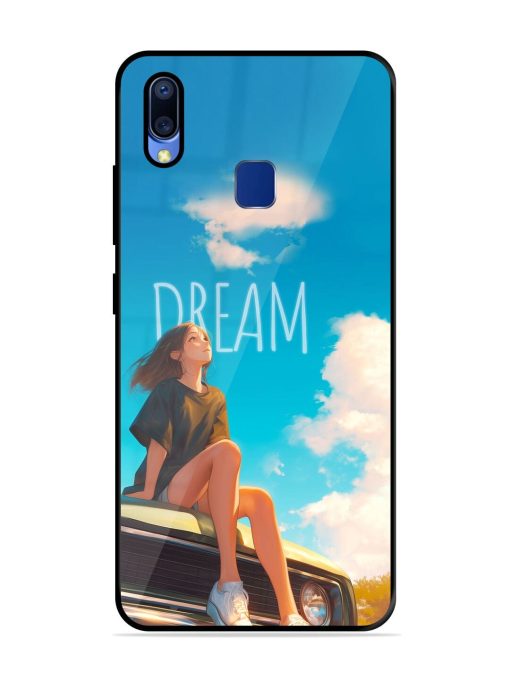 Girly Dream Art Glossy Soft Edge Case for Vivo Y95 Chachhi