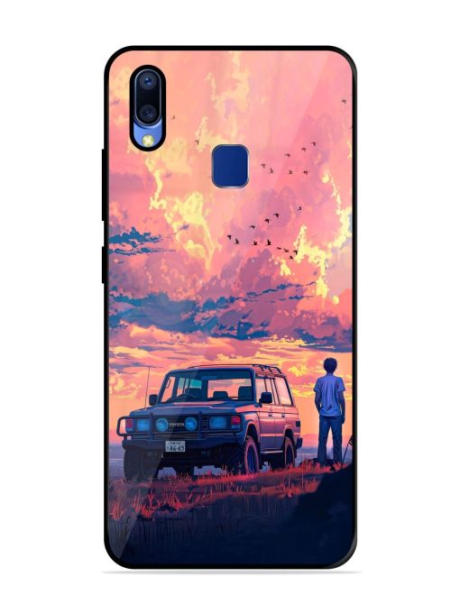 Solitude'S Horizon Glossy Soft Edge Case for Vivo Y95 Chachhi