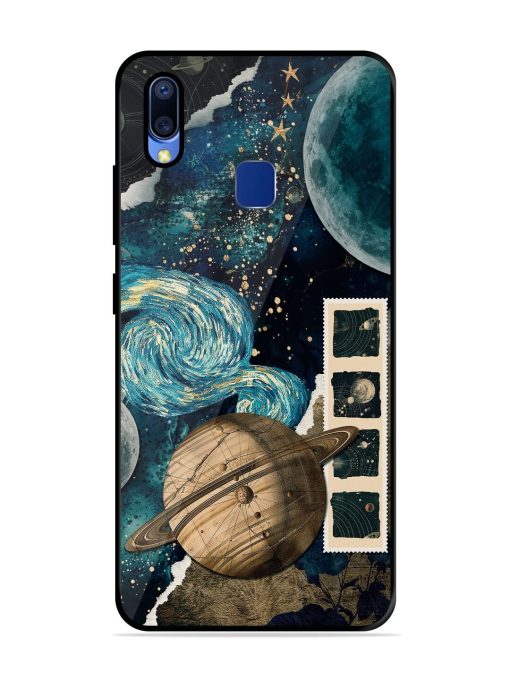 Celestial Tapestry Glossy Soft Edge Case for Vivo Y95 Chachhi