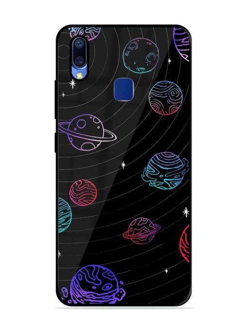 Cosmic Ballet Glossy Soft Edge Case for Vivo Y95 Chachhi