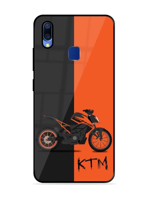 Orange Beast Glossy Soft Edge Case for Vivo Y95 Chachhi