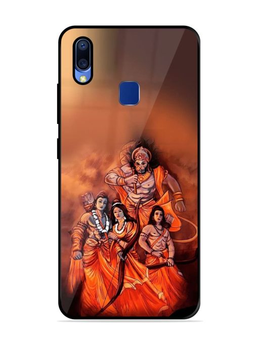 Sita Ram Glossy Soft Edge Case for Vivo Y95 Chachhi