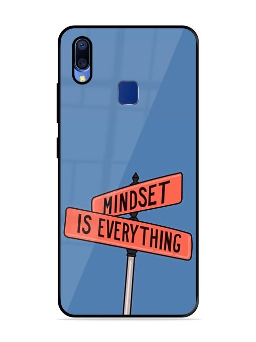 Mindset Matters Glossy Soft Edge Case for Vivo Y95 Chachhi