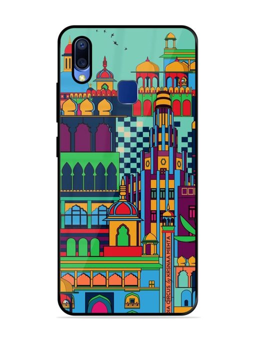 Indian Tapestry Glossy Soft Edge Case for Vivo Y95 Chachhi