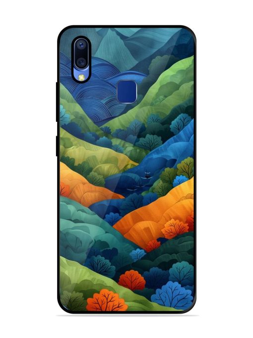 Serene Summits Glossy Soft Edge Case for Vivo Y95 Chachhi