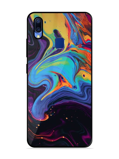 Liquid Dreamscape Glossy Soft Edge Case for Vivo Y95 Chachhi