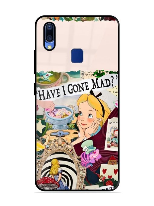 Mad Hatter'S Collage Glossy Soft Edge Case for Vivo Y95 Chachhi