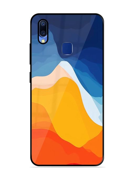 Liquid Landscape Glossy Soft Edge Case for Vivo Y95 Chachhi