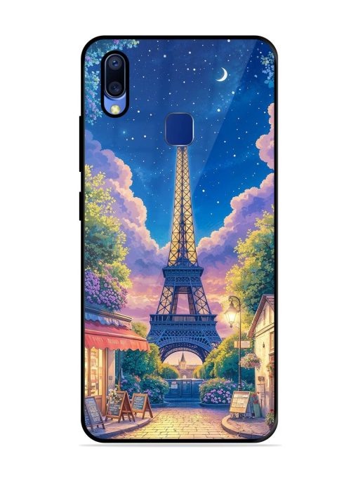 Twilight In Paris Glossy Soft Edge Case for Vivo Y95 Chachhi