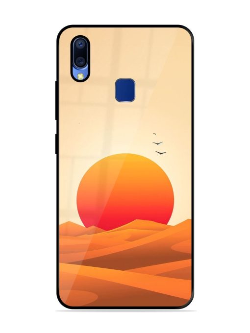 Desert Sunset Glossy Soft Edge Case for Vivo Y95 Chachhi