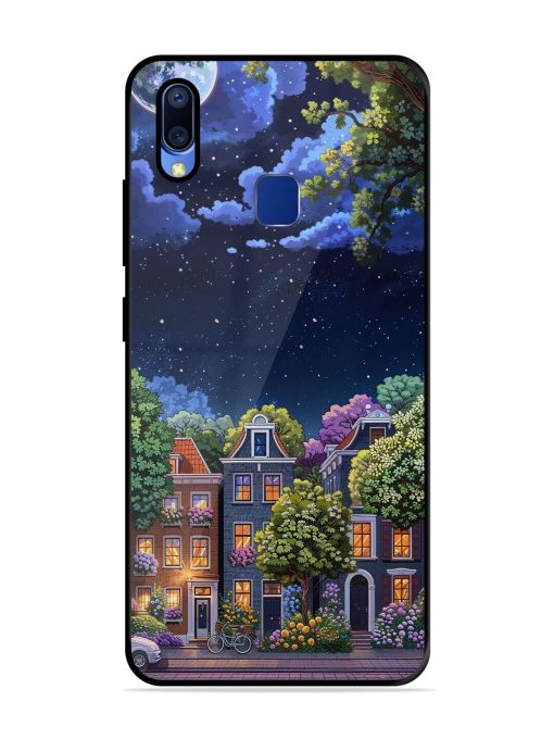 Moonlit Streets Glossy Soft Edge Case for Vivo Y95 Chachhi