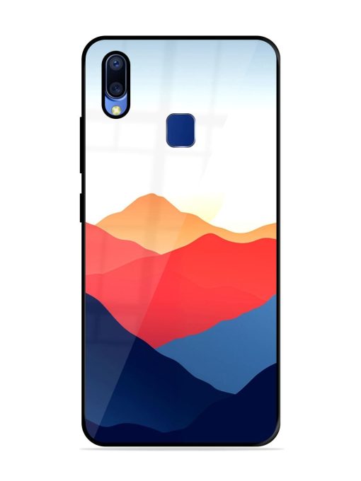 Sunset Peaks Glossy Soft Edge Case for Vivo Y95 Chachhi