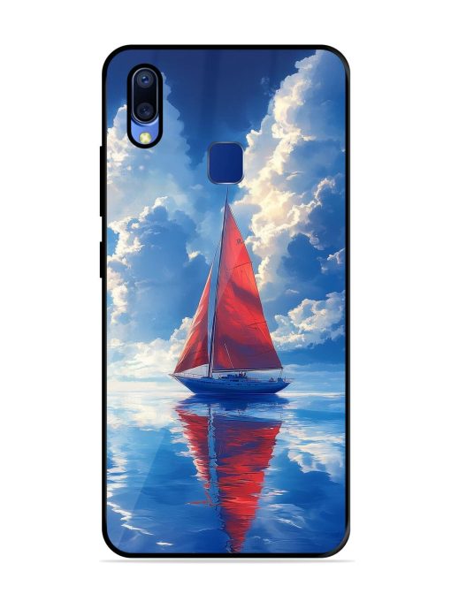 Crimson Sails Glossy Soft Edge Case for Vivo Y95 Chachhi