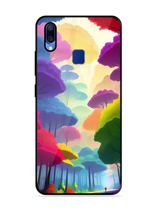 Rainbow Road Glossy Soft Edge Case for Vivo Y95 Chachhi