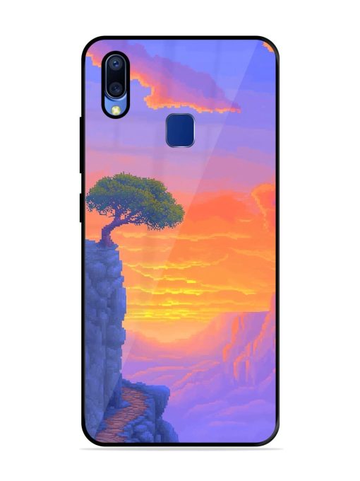 Cliffside Solitude Glossy Soft Edge Case for Vivo Y95 Chachhi