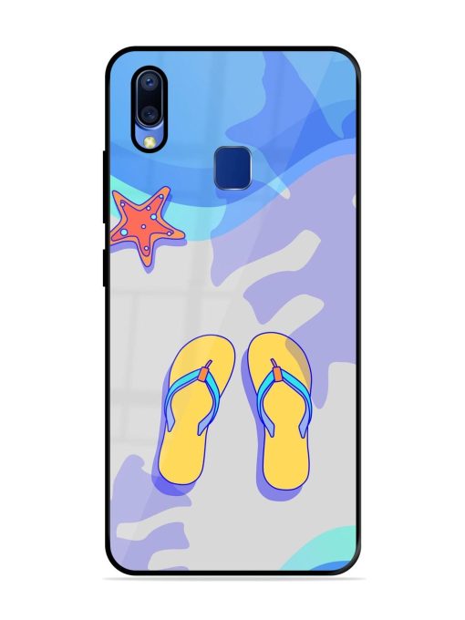 Sandy Toes And Salty Seas Glossy Soft Edge Case for Vivo Y95 Chachhi