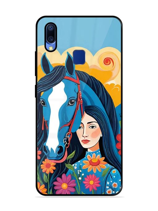 Equine Enchantment Glossy Soft Edge Case for Vivo Y95 Chachhi