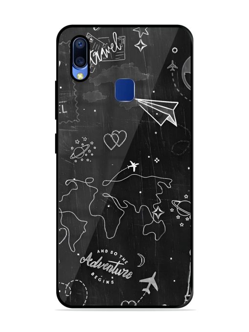 Wanderlust Sketchbook Glossy Soft Edge Case for Vivo Y95 Chachhi