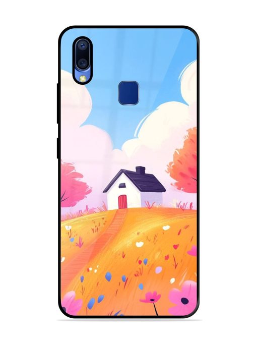 Hilltop Haven Glossy Soft Edge Case for Vivo Y95 Chachhi