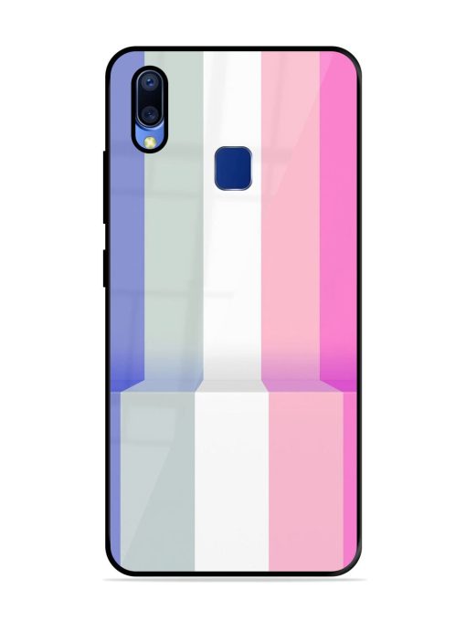 Pastel Palette Glossy Soft Edge Case for Vivo Y95 Chachhi