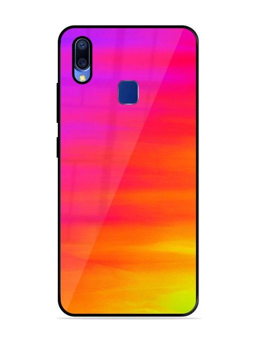 Neon Horizon Glossy Soft Edge Case for Vivo Y95 Chachhi