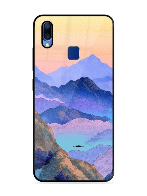 Mountain Mist Glossy Soft Edge Case for Vivo Y95 Chachhi