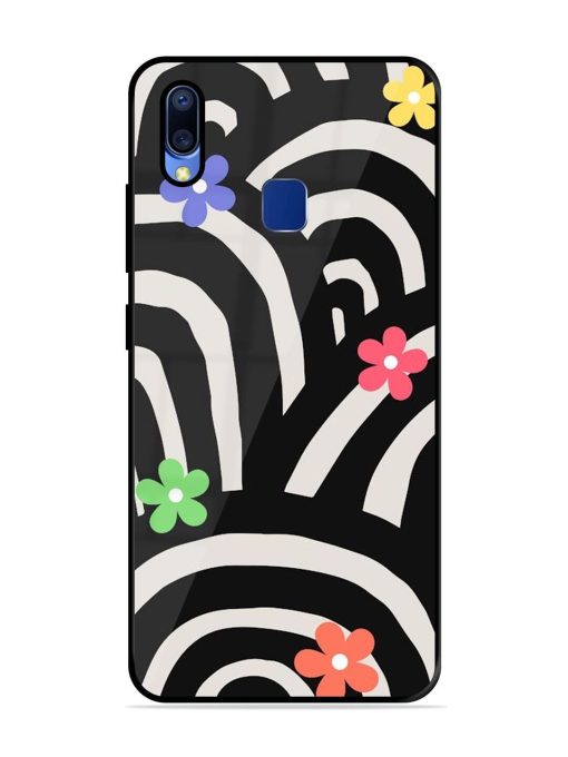 Rainbow Arcs Glossy Soft Edge Case for Vivo Y95 Chachhi