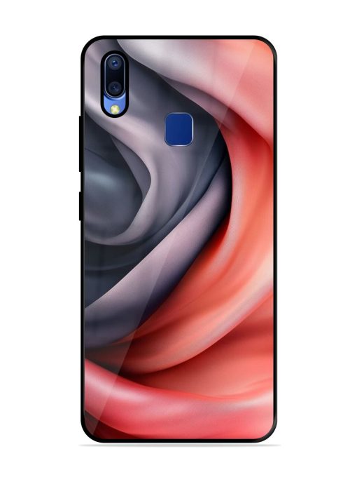 Swirling Silk Glossy Soft Edge Case for Vivo Y95 Chachhi