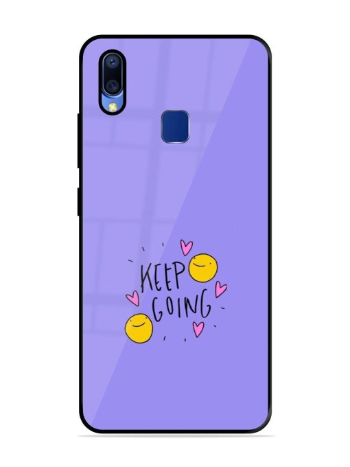 Smiling Through It All Glossy Soft Edge Case for Vivo Y95 Chachhi