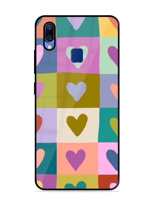 Box Of Hearts Glossy Soft Edge Case for Vivo Y95 Chachhi