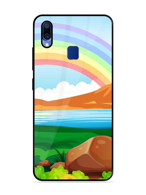 Rainbow Over The Lake Glossy Soft Edge Case for Vivo Y95