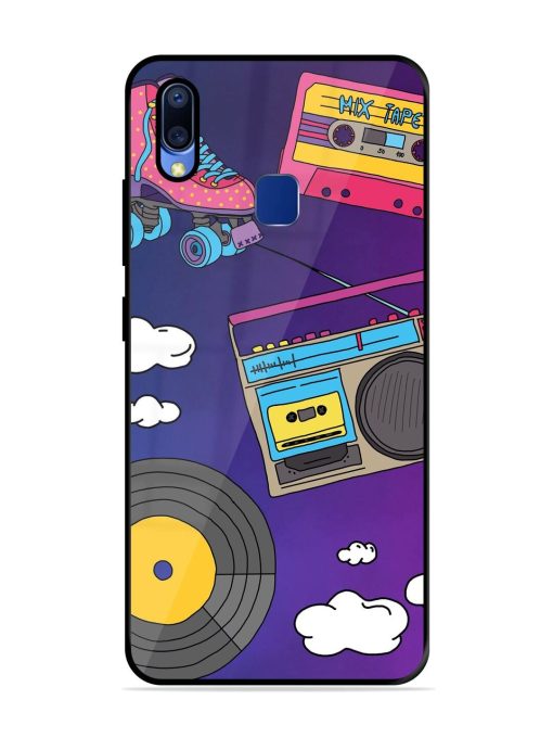 Retro Vibes Glossy Soft Edge Case for Vivo Y95 Chachhi