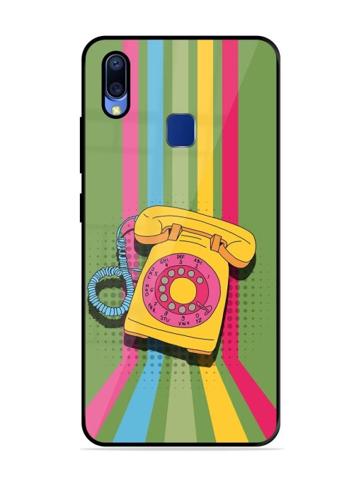 Retro Dialer Glossy Soft Edge Case for Vivo Y95 Chachhi