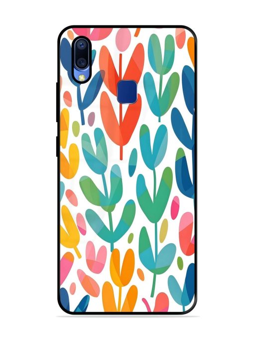 Rainbow Of Blooms Glossy Soft Edge Case for Vivo Y95 Chachhi