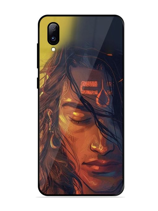 Tranquil Shiva Glossy Soft Edge Case for Vivo Y97 Chachhi